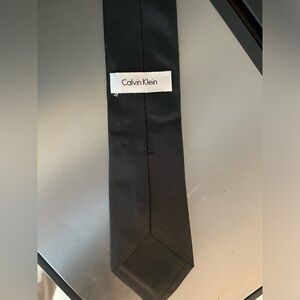 Simple Black Calvin Klein Tie